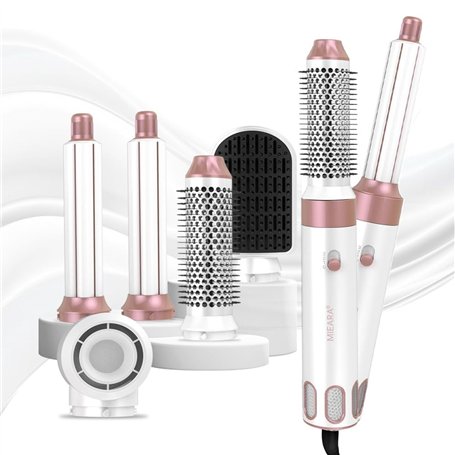 MIEARA Brosse à air chaud 5 en 1 pour sèche-cheveux