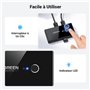 UGREEN Switch USB 3.0 Commutateur KVM Ports pour 2 PC Entrées 4 Sorties pour Clavier Souris Disque Dur Externe Imprimante Scanne