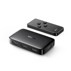UGREEN Switch HDMI 4K 30Hz Commutateur 3 Entrées 1 Sortie 1080P 60Hz 3D Télécommande IR Compatible avec PS5 PS4 PS3 Xbox One TV
