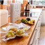 Becko Rouleaux de films pour emballage sous vide, sans BPA et approuvé par la FDA, s’adapte librement, pour la plupart des appar