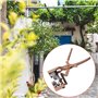 BTWYU Outils de Jardin, truelle de Jardin Outil de Coupe Multifonctionnel en Forme de V adapté aux Grosses Branches Corps entièr