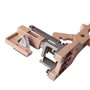 BTWYU Outils de Jardin, truelle de Jardin Outil de Coupe Multifonctionnel en Forme de V adapté aux Grosses Branches Corps entièr