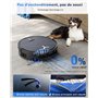 ECOVACS DEEBOT X9 PRO OMNI Robot Aspirateur Laveur, Aspirateur Robot 16600Pa, Ultra-fin, Technologie BLAST, Auto-nettoyage insta