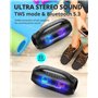 Tronsmart Bang SE Haut-Parleur Bluetooth avec bandoulière, Haut-Parleur d'extérieur Portable 40 W, 24 Heures d'autonomie, Blueto