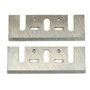 FOXBC Lames de raboteuse en carbure TCT de 3-1/4 pouces 82 mm de remplacement pour Makita N1900B, KP0810, XPK01, DeWalt D26676, 