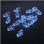 CHSYOO 100 x Mini Set de Sucette de Deco, Confetti Table Décoration Confetti Streudeko Giveaway Cadeau pour Baptême Babyshower B