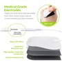 AUVON TENS electrostimulation appareil, un stimulateur musculaire anti-douleur rechargeable, avec 24 programmes d'entraînement, 