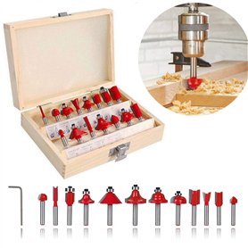Kit de Fraises à Araser Fraises defonceuse 6