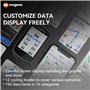 Magene C506 GPS Compteurs Vélo sans Fil, Navigation par Carte, Écran Couleur Tactile, Entraînement Cycliste, Rappels Intelligent