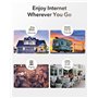 Cudy Modem Routeur Débloqué 4G LTE Cat 6 Gigabit avec Fente pour Carte SIM, 2 CA, Wi-FI AC1200, OpenVPN, Wireguard, IPsec, VPN, 