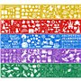 Qpout 20 pièces Modèles de Dessin en Couleur pour Enfants