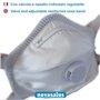 certificat CE 2797 - Lot de 5 masques FFP3 N