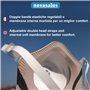 Novasalus Masques respiratoires FFP3 avec Valve, masques de protection «Cup Shape», certificat CE 2797 - Lot de 5 masques FFP3 N