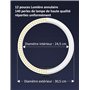 YOHOOLYO 12" Ring Light avec Trépied 64" Anneau Lumineux LED avec 10 Luminosité 3 Modes d'Eclairage, Trepied Smartphone Selfie L