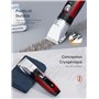 GHB Tondeuse Cheveux Hommes Tondeuses à Cheveux Professionnel Sans Fil Rechargeable avec 7 Peignes et 2 Batteries au Lithium pou