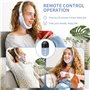 V-Face Shaping Massager électrique, ANLAN Appareil Anti Rides Visage, Appareil Raffermissant Visage, Lifting EMS Massage, 6 mode