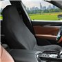 URAQT Housse de Siege Voiture, Léger Protection Siège Auto Amovible Universelle avec 6 Crochets, Antidérapant Protecteur de Sièg