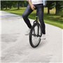 MYOYAY Monocycle 20" - Entraînement d'équilibre - Réglable en hauteur - Pour enfants et adultes - Unisexe - Avec béquille monocy
