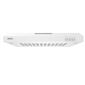 CIARRA CAW6903A Hotte Aspirante Casquette 60cm- 3 Vitesses - Filtre au Charbon NON INCLUS - Boutton Pousoir - Eclairage LED - Ev