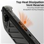 Skull & Co. Stand Grip GripCase Front Cover Bundle for Steam Deck/OLED: Protective Case with Textured Grips Full Protection with
