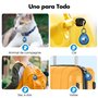 UNBREAKcable Airtag Porte Clé [Lot de 4] Étuis pour Apple AirTag [Anti-Perte & Anti-Chute & Anti-Rayures] pour Clés, Sacs, Chat,