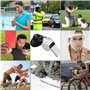 alwaiiz 24 Pièces Sifflet, Sifflets en Acier Inoxydable, Sifflet de Sport avec Cordon, Convient pour Les Entraîneurs, Les Arbitr