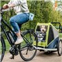 TOKSEO Attache Remorque Velo, 2 Pièces Attelage Remorque Velo avec Goupille de Verrouillage, Accouplement Remorque Vélo pour Rem