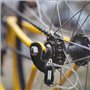 TOKSEO Attache Remorque Velo, 2 Pièces Attelage Remorque Velo avec Goupille de Verrouillage, Accouplement Remorque Vélo pour Rem