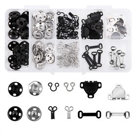 LUTER 100 Pièces Crochets De Jupe