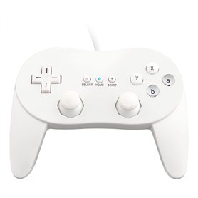 OSTENT Manette classique Filaire Pro Gamepad Joystick pour Console de jeux vidéo pour Wii Remote