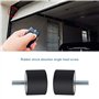 Create idea Lot de 4 amortisseurs M8 - 40 x 30 mm - Isolateur anti-vibrations - Mâle/femelle - Silencieux - Pour compresseurs d'