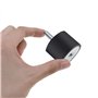 Create idea Lot de 4 amortisseurs M8 - 40 x 30 mm - Isolateur anti-vibrations - Mâle/femelle - Silencieux - Pour compresseurs d'
