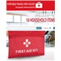 Yimai Trousse de Premiers Secours, Mini Kits de Survie Petite Trousse de Survie d'urgence 96 Pièces pour Voiture Maison Lieu de 