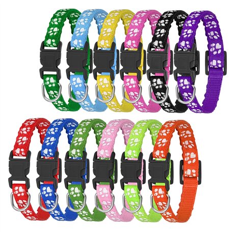 Xinzistar 12pcs Colliers pour Chien
