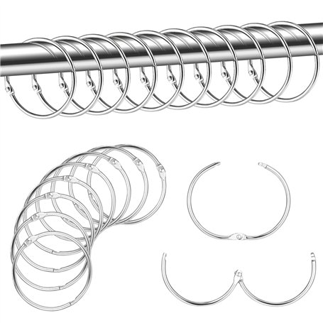 Xinzistar 20pcs Anneaux de Rideaux