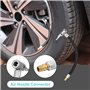 Xinzistar 20CM Gonfleur Pneu d'extension Cordon Adaptateur Schrader de Valve de Pneu Extension de Pompe Voiture Tube d'extension