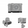 JJC A7CII Poignée Appareil Photo Compartiment de Rangement AirTag Dissimulé Appareil Photo Sony A7CII A7CR