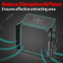 YIHUA 948DQ-I Ventilateur d'extraction de fumée de soudure Angle inclinable avec mains secourables 6 filtres de ventilateur supp