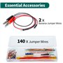 YIHUA 1502PBB Kit d'alimentation power supply pour planche à pain avec sortie DC + 15V -15V pour kit de Arduino composant, élect