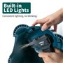 YIHUA Kit de soudure plastique portable avec lumière LED 200 agrafes chaudes pour la réparation de fissures plastiques, réparati
