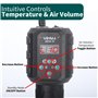 YIHUA 8858-IV decapeur thermique pour l'artisanat la soudure électronique le bricolage et le rétrécissement de tubes avec foncti