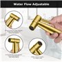 pulvérisateur manuel Fixation WC en acier inoxydable pour animaux
