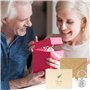 GEBETTER Porte Clé Espagnol Carte Vœux Enveloppe A veces olvidas que eres Increíble así que este es tu Recordatorio en Acier Ino