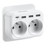 LENCENT Prise USB Secteur Chargeur