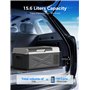 OMISOON 15.6L Glaciere Electrique Voiture 12/24V, Glacière électrique à Compression -20℃ à 20℃, Portable Réfrigérateur de Voitur