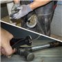 MANUFORE Jeu de 3pcs Tenailles Pinces, 8in Tenaille de Menuisier, 8in Pince Coupante de Devant, 8in Tenaille Russe, Pince avec P