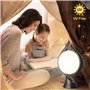 lampe de luminothérapie 10000 Lux lumière du jour avec 3 couleurs de lumière