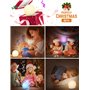 Veilleuse Enfant Rechargeable, Veilleuse Bébé avec Minuterie 1H | Dimmable | Contrôle Toucher | 8 Changements de Lumière | Recha