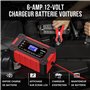 Husgw Chargeur Batterie Moto avec Réparation Intelligent