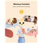MediAcous Veilleuse Pour Enfant, Veilleuse pour Bébé avec Socle de Chargement Stable, Lampe Nuit à Dimmable pour L'allaitement a